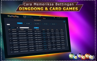 Cara Memeriksa Bettingan Dingdong & Card Games