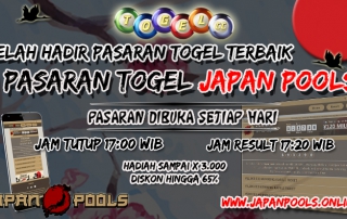 Telah hadir pasaran togel japan pools di togelcc