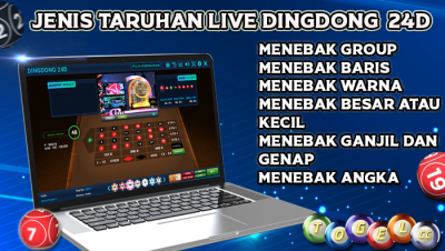 Jenis Taruhan Live Dingdong 24D