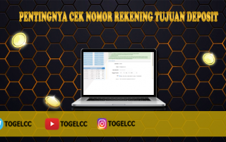 Pentingnya Cek Nomor Rekening tujuan Deposit