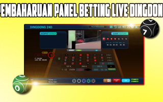 Pembaharuan Panel Betting Live Dingdong