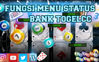 TOGELCC | Fungsi Menu Status Bank