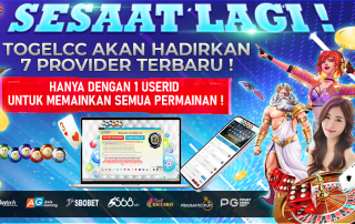 MAKIN GACOR DENGAN 7 PROVIDER TERBARU Live Casino dan E Games di TOGELCC