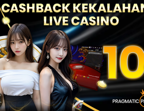 BONUS KEKALAHAN LIVE CASINO PRAGMATIC PLAY UP TO 10%