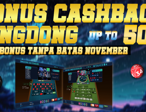 BONUS CASHBACK KEKALAHAN 50% – LIVE DINGDONG (NOVEMBER)